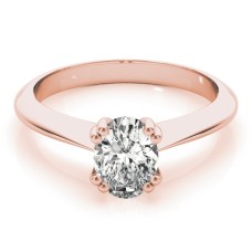 Split Prong Oval Solitaire $599.00