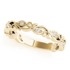  Floral Swirls Stackable Band 