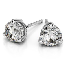  Martini Earrings  Lab  Diamonds 2.00 ct.Total Weights